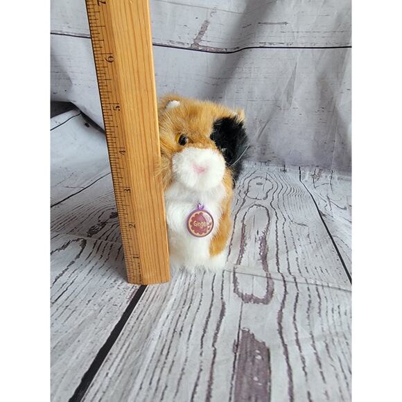 American Girl Doll Retired 5in Pet Plush Calico Cat Ginger With Colar And Tag - Picture 6 of 6